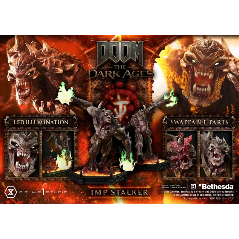 DOOM: The Dark Ages Imp Stalker Prime 1 Studio