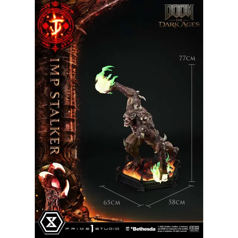 DOOM: The Dark Ages Imp Stalker Prime 1 Studio