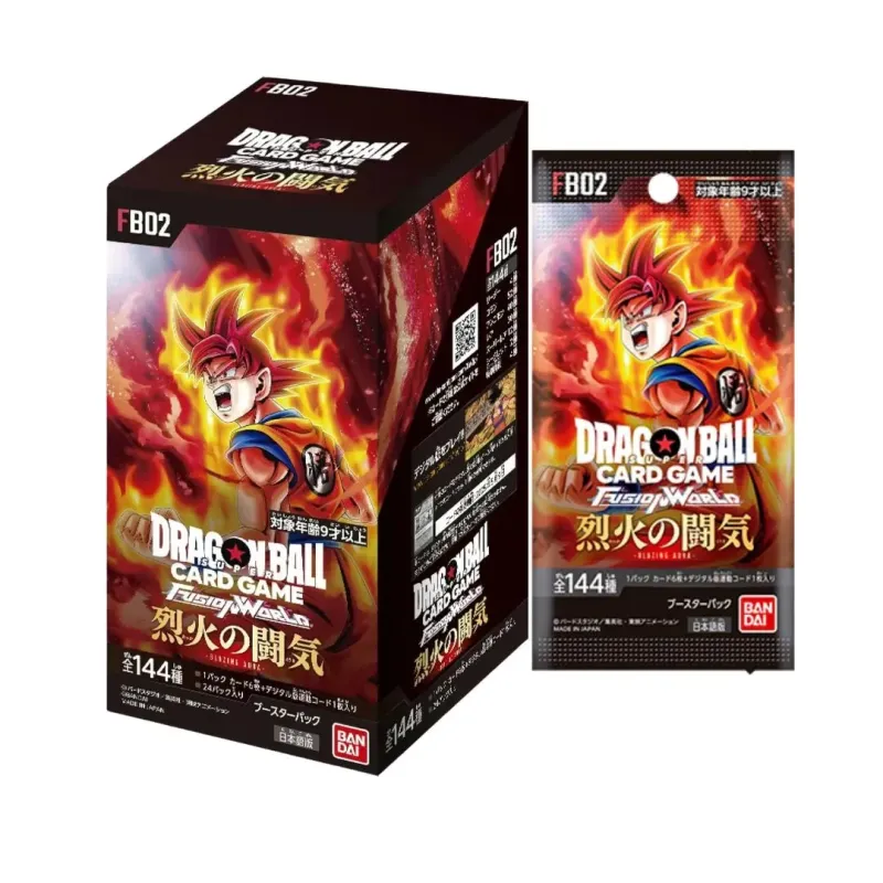 Dragon Ball TCG Fusion World Blazing Aura FB02 Japanese Ver.
