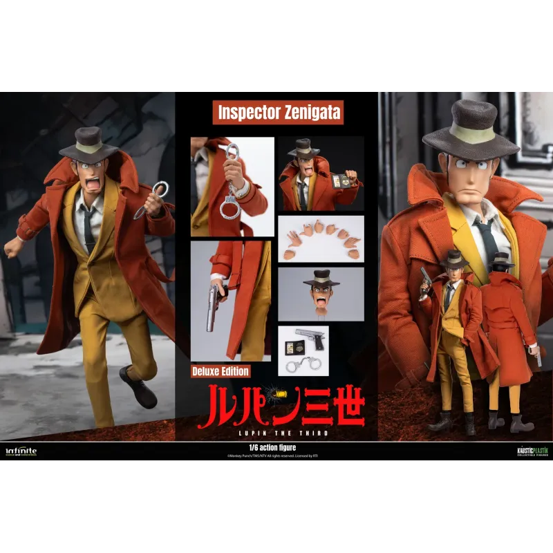 Lupin the Third Inspector Koichi Zenigata Infinite Statue