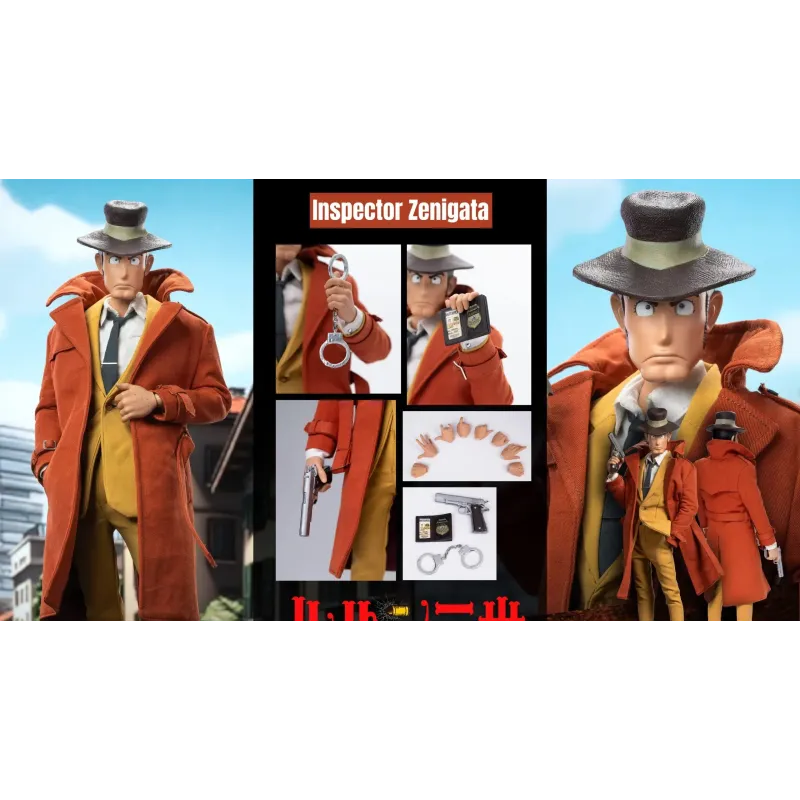Lupin the Third Inspector Koichi Zenigata Infinite Statue