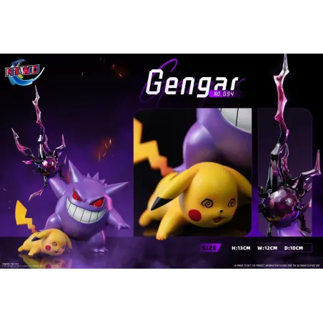 Pokemon Gengar vs Pikachu Ntwo Studio