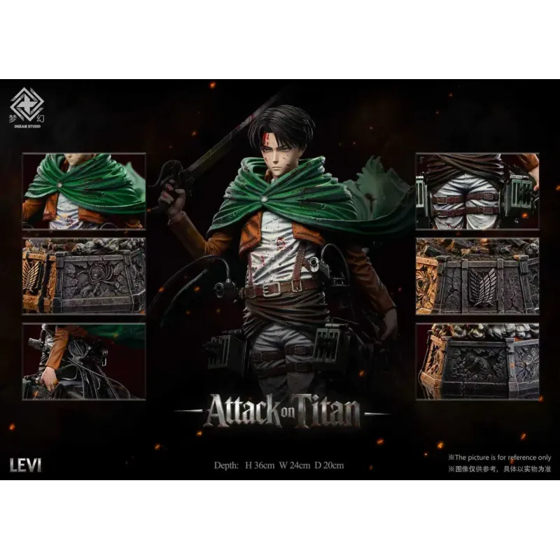 Attack on Titan Levi Ackerman Dream Studio