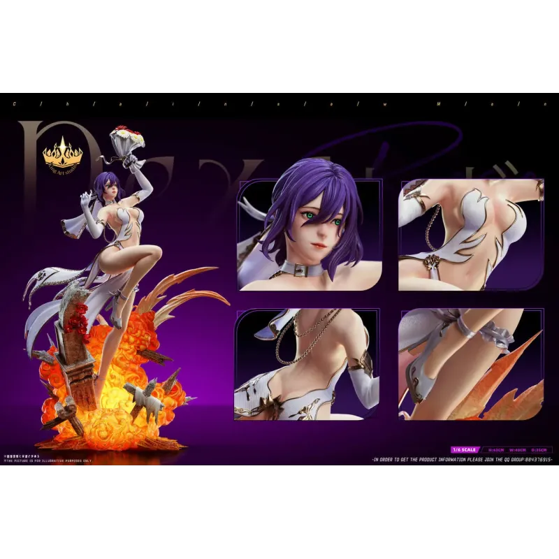 Chainsaw Man Wedding Dress Reze EX Ver. King Art Studio