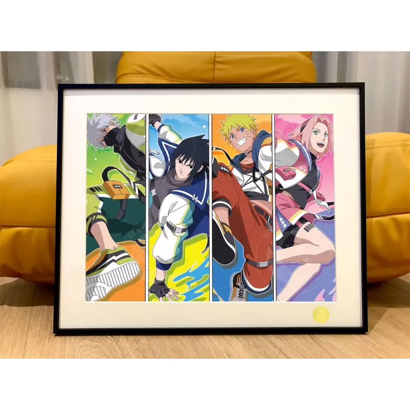 Naruto Shippuden Fashion Team 7 Decorative Painting XingKong