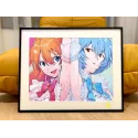 Neon Genesis Evangelion Asuka Langley & Ayanami Rei Decorative Painting XingKong