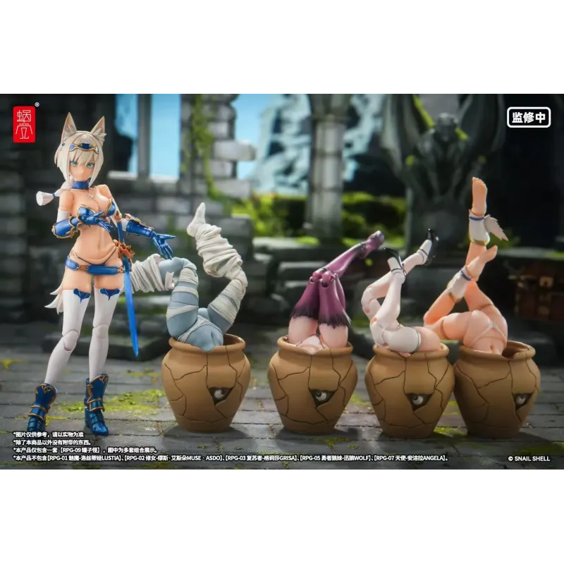 Original Character Pot Mimic Snail Shell