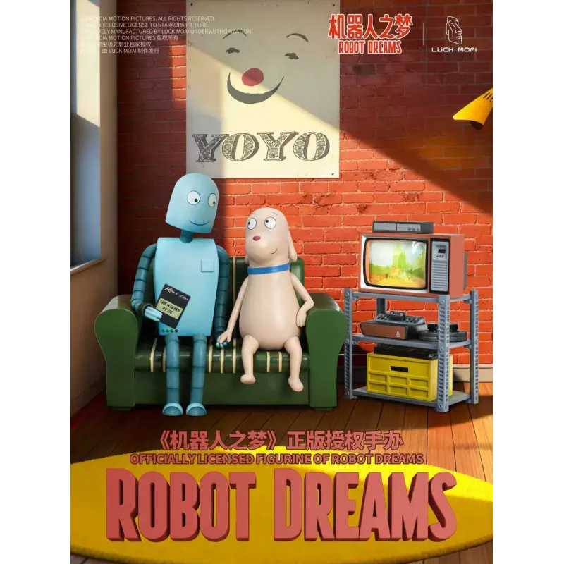 Robot Dreams Luck Moai