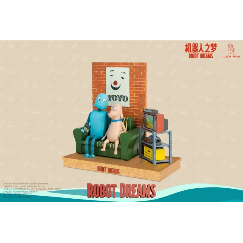Robot Dreams Luck Moai