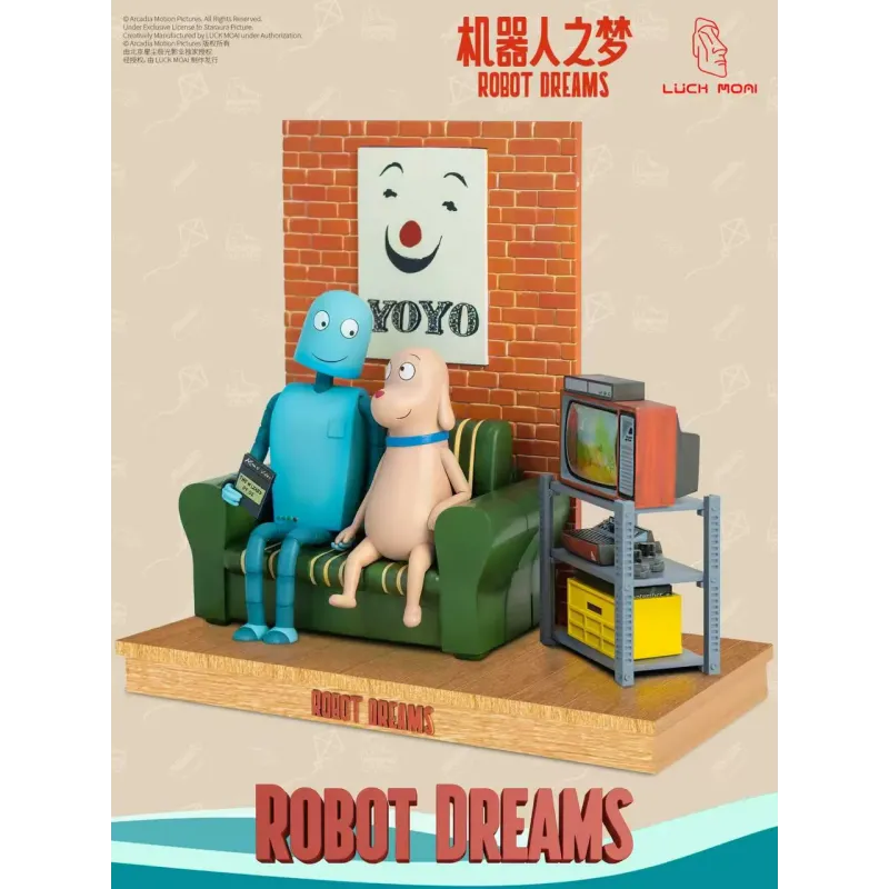 Robot Dreams Luck Moai