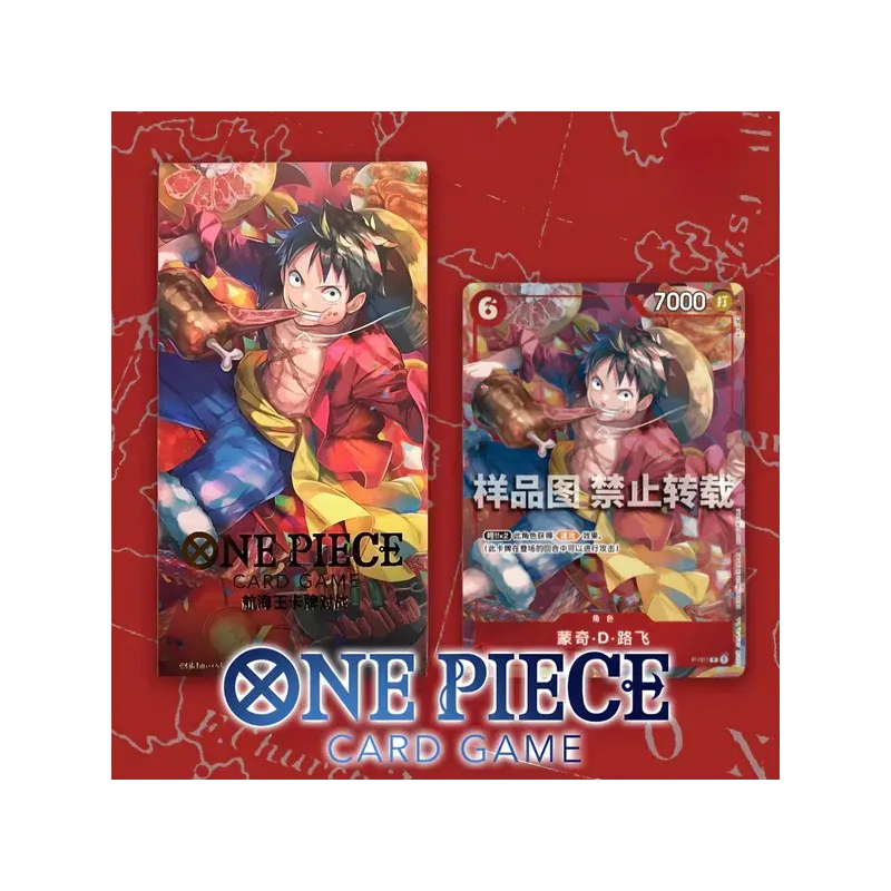 One Piece TCG 2023 Chinese New Year Luffy Promo Card Chinese Ver.