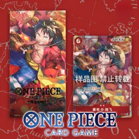 One Piece TCG 2023 Chinese New Year Luffy Promo Card Chinese Ver.