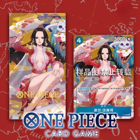 One Piece TCG 2025 Chinese New Year Boa Hancock Promo Card Chinese Ver.