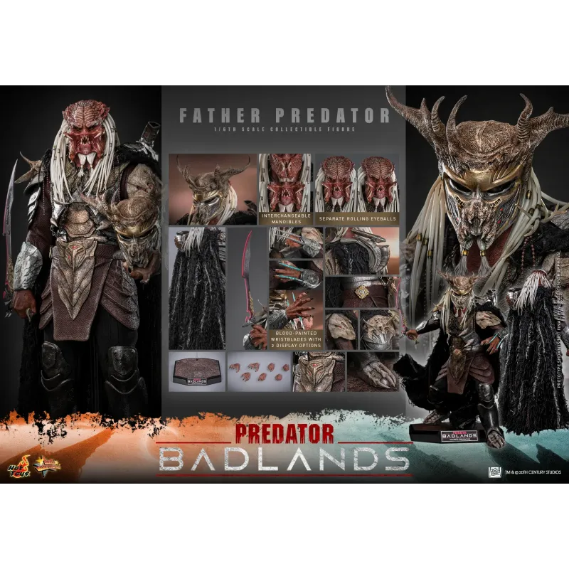 Predator Badlands Father Predator Hot Toys
