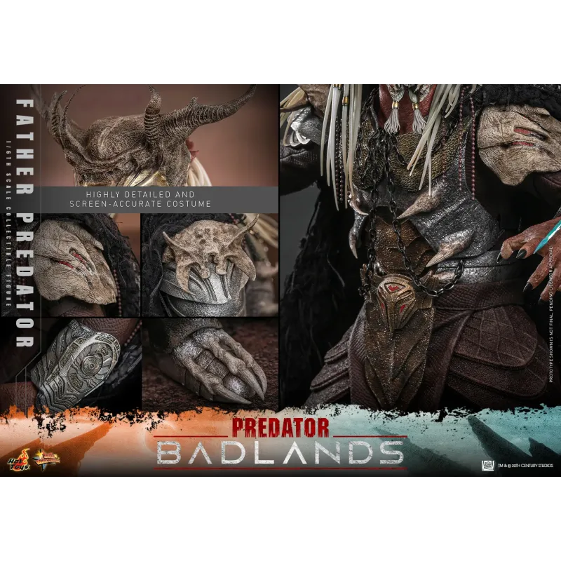 Predator Badlands Father Predator Hot Toys