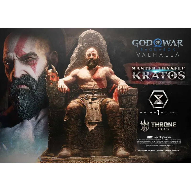 God of War: Ragnarok Master Thyself Kratos Prime 1 Studio