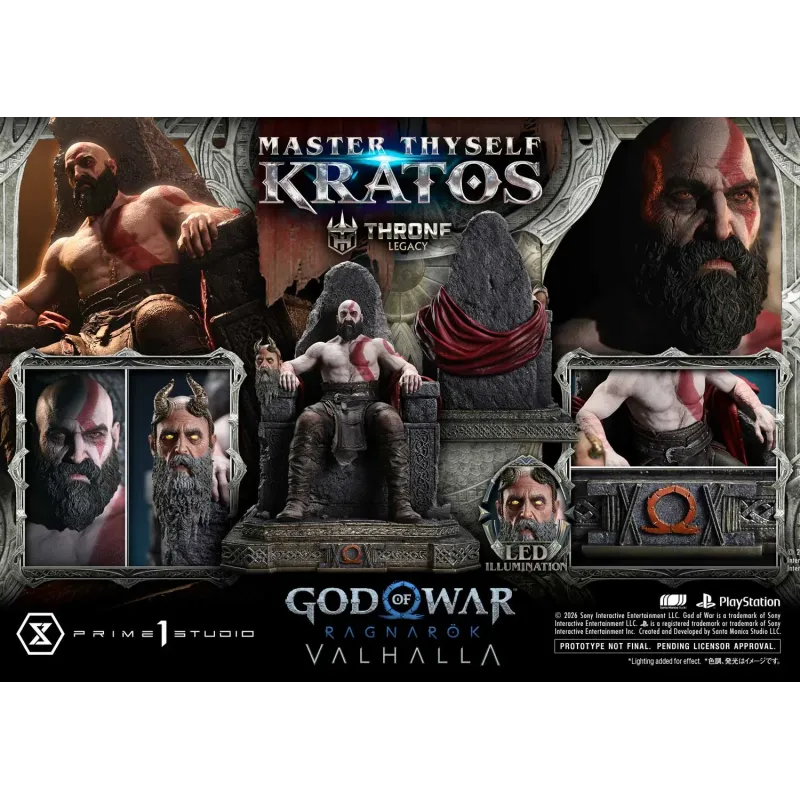 God of War: Ragnarok Master Thyself Kratos Prime 1 Studio