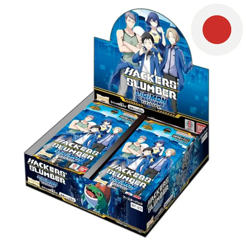 Digimon TCG Hackers Slumber BT-23 JAPANESE Ver.