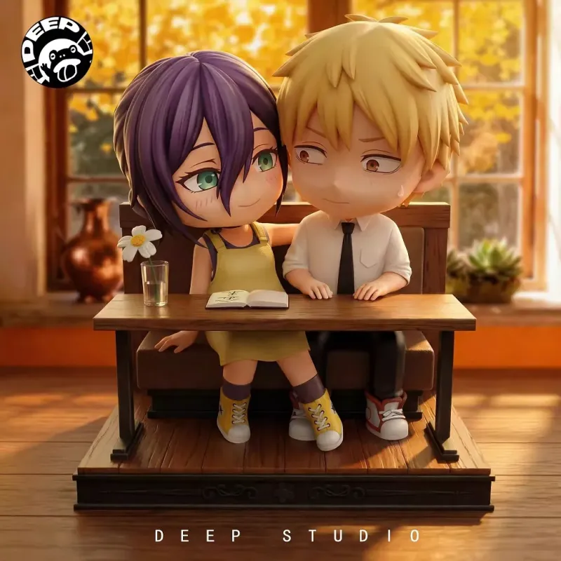 Chainsaw Man Reze X Denji in a Coffee Shop DEEP Studio