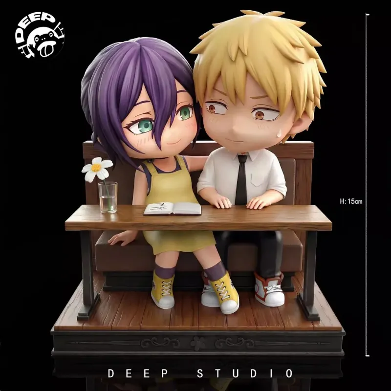 Chainsaw Man Reze X Denji in a Coffee Shop DEEP Studio