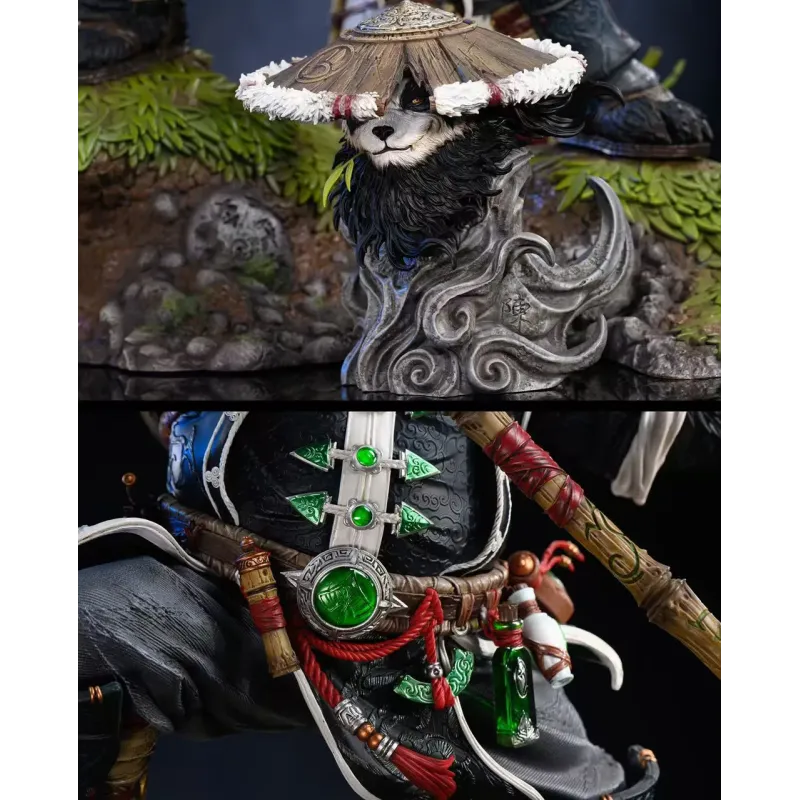 World of Warcraft Pandaren Chen & LiLi HAOZI Studio