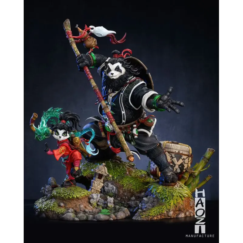 World of Warcraft Pandaren Chen & LiLi HAOZI Studio