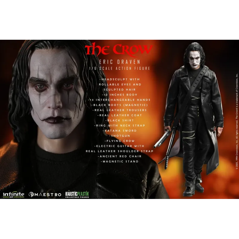 The Crow Eric Draven Kaustic Plastik