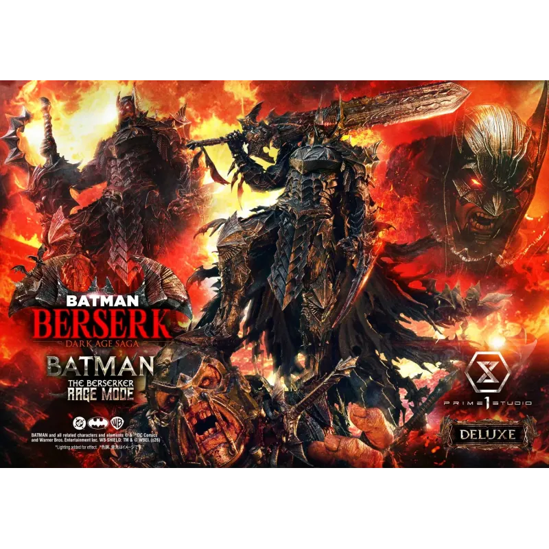 DC Dark Age Saga Batman The Berserker Rage Mode Prime 1 Studio