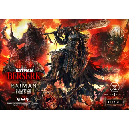 DC Dark Age Saga Batman The Berserker Rage Mode Prime 1 Studio
