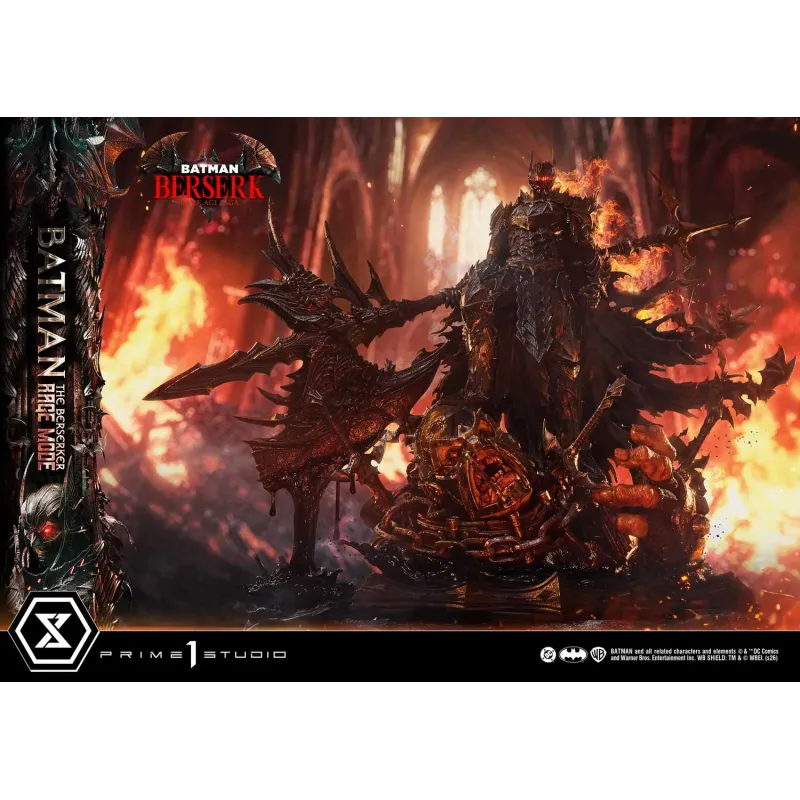 DC Dark Age Saga Batman The Berserker Rage Mode Prime 1 Studio