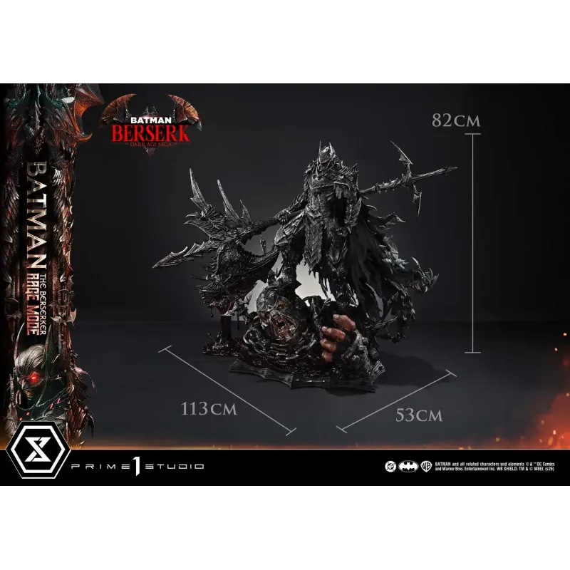 DC Dark Age Saga Batman The Berserker Rage Mode Prime 1 Studio