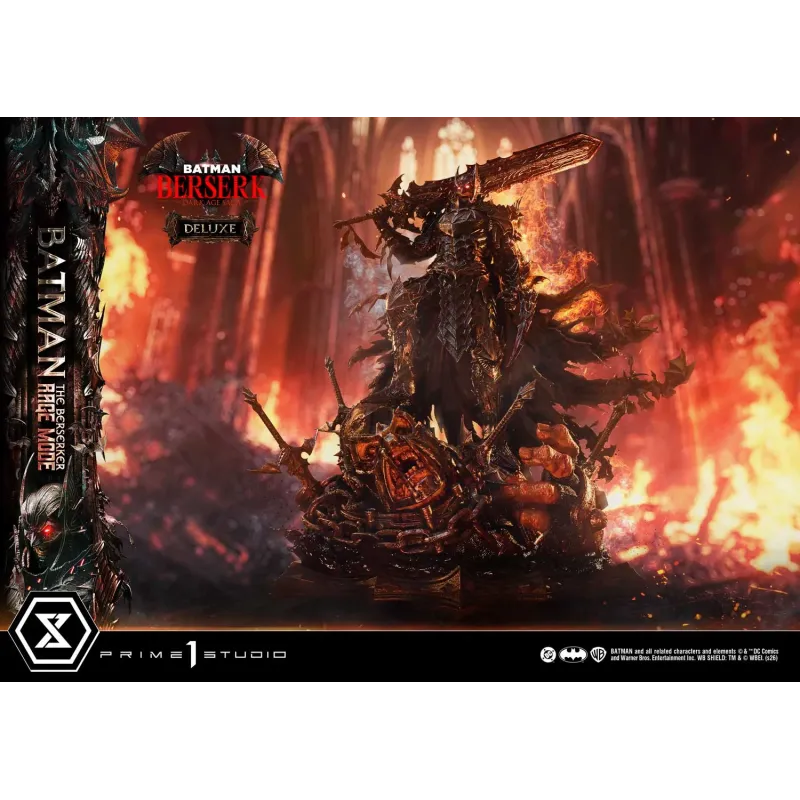 DC Dark Age Saga Batman The Berserker Rage Mode Prime 1 Studio