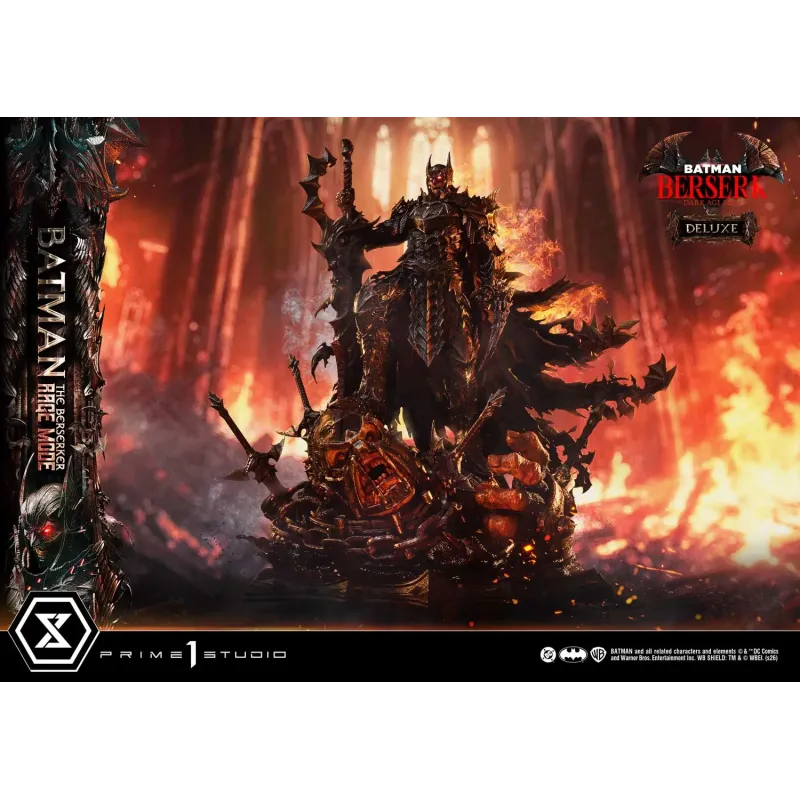 DC Dark Age Saga Batman The Berserker Rage Mode Prime 1 Studio
