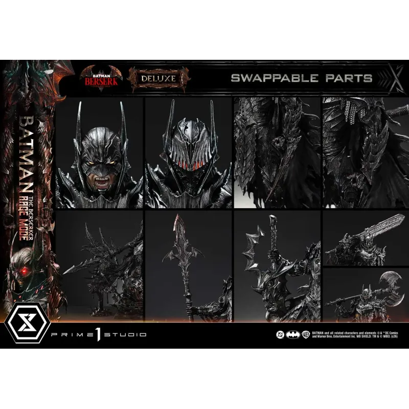 DC Dark Age Saga Batman The Berserker Rage Mode Prime 1 Studio