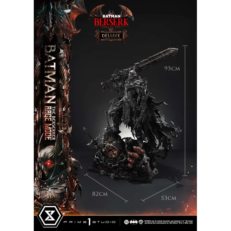 DC Dark Age Saga Batman The Berserker Rage Mode Prime 1 Studio
