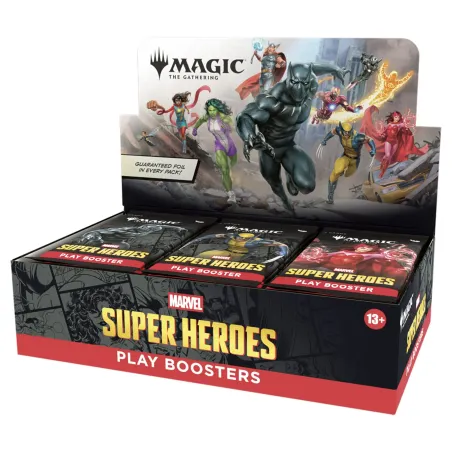Magic The Gathering TCG Play Booster Box Marvel Super Heroes English Ver.