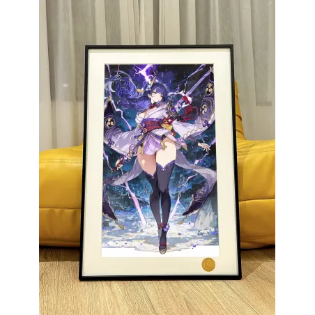 Genshin Impact Raiden Shogun Decorative Painting XingKong