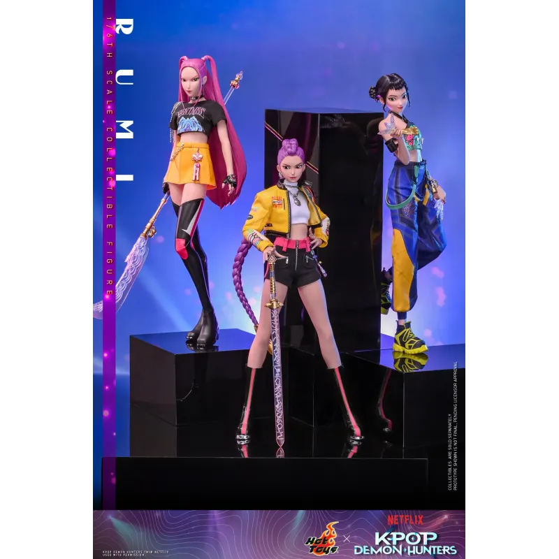 KPop Demon Hunters Rumi Mira Zoey Hot Toys