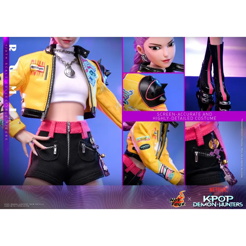 KPop Demon Hunters Rumi Mira Zoey Hot Toys