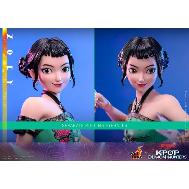 KPop Demon Hunters Rumi Mira Zoey Hot Toys