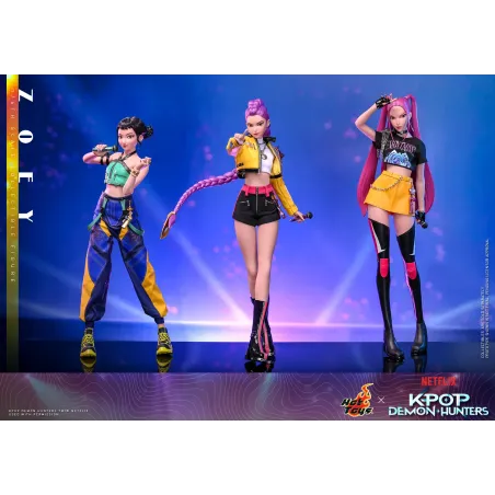 KPop Demon Hunters Rumi Mira Zoey Hot Toys