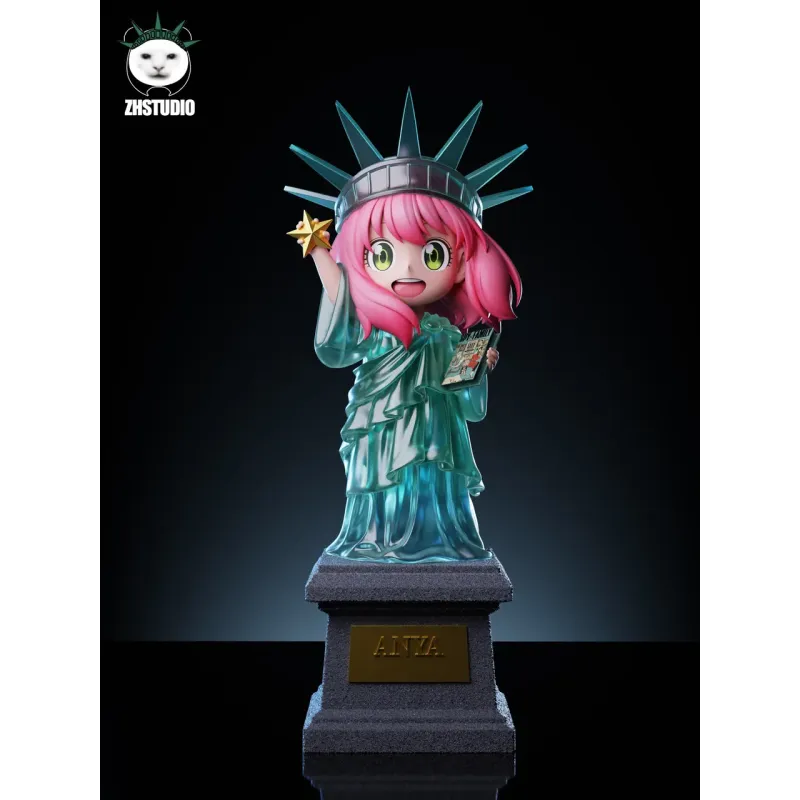 Spy x Family X Frieren: Beyond Journey's End Anya X Frieren Cosplay Statue of Liberty ZH Studio