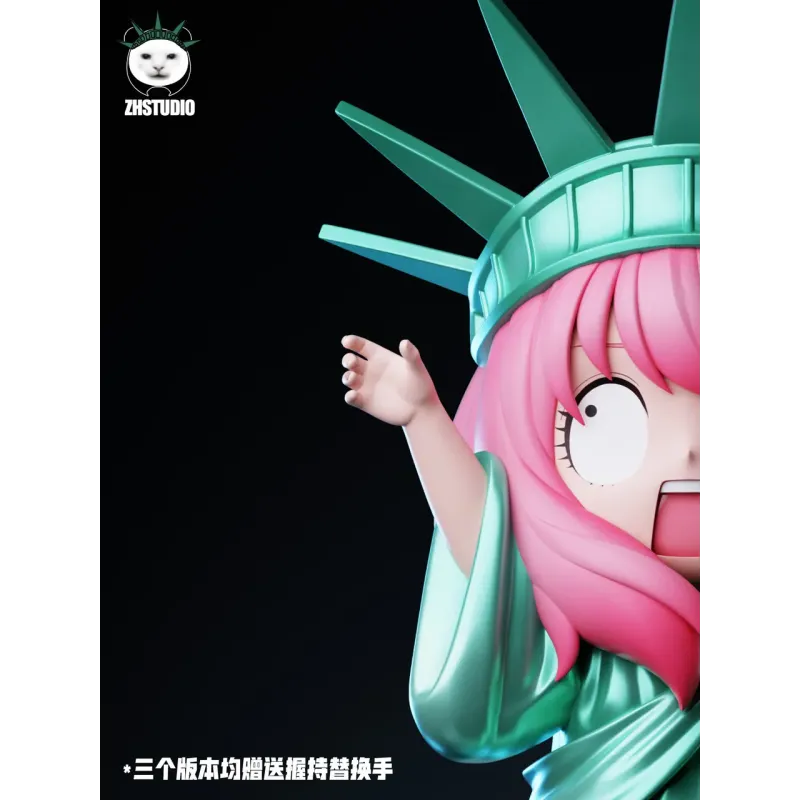 Spy x Family X Frieren: Beyond Journey's End Anya X Frieren Cosplay Statue of Liberty ZH Studio