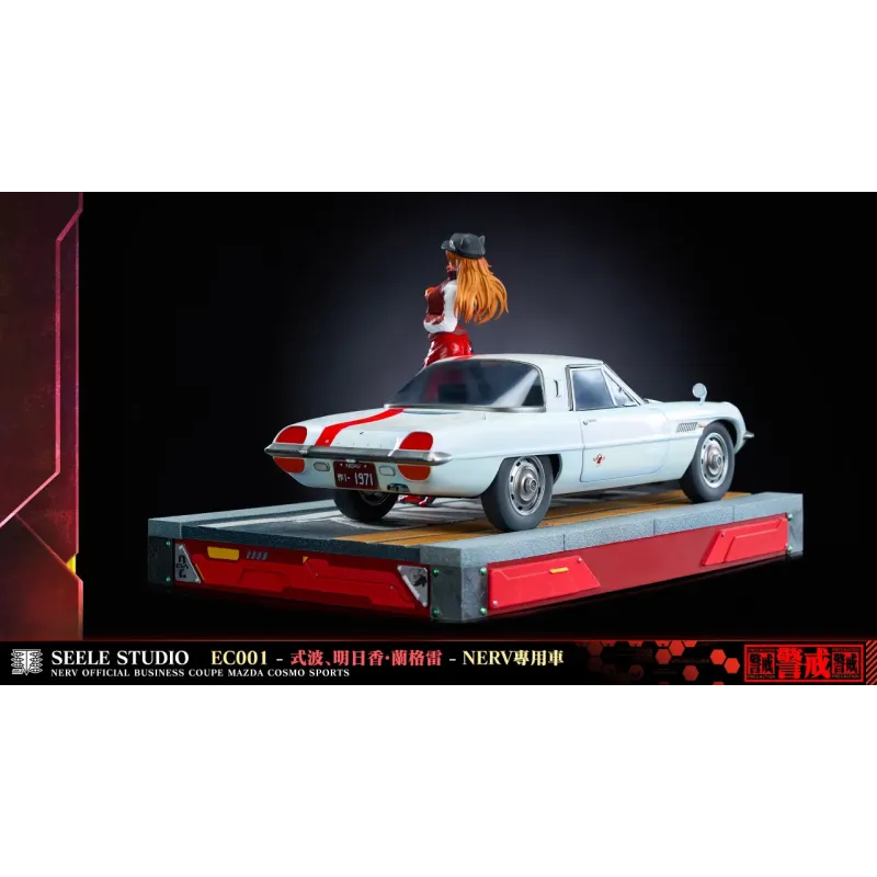 Neon Genesis Evangelion Racing Car Girl Asuka SEELE Studio
