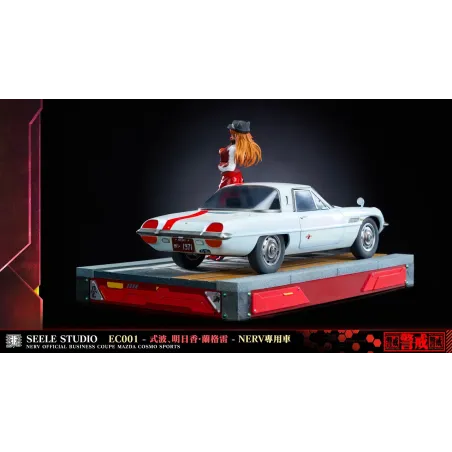 Neon Genesis Evangelion Racing Car Girl Asuka SEELE Studio