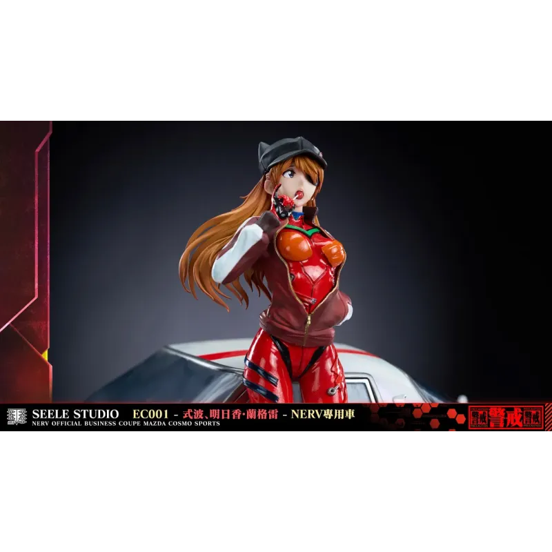 Neon Genesis Evangelion Racing Car Girl Asuka SEELE Studio
