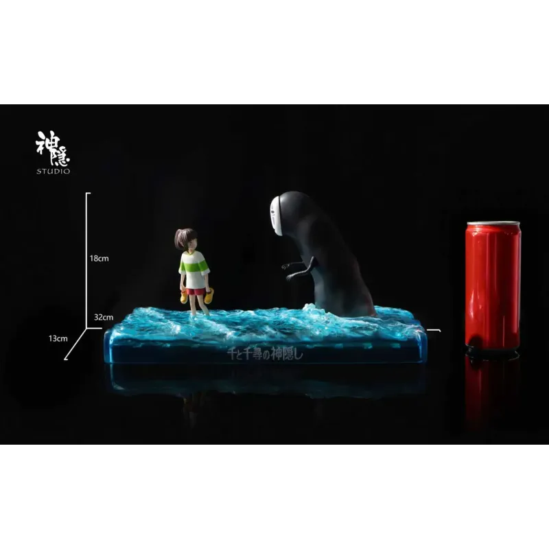 Spirited Away Chihiro & No Face Man SY Studio