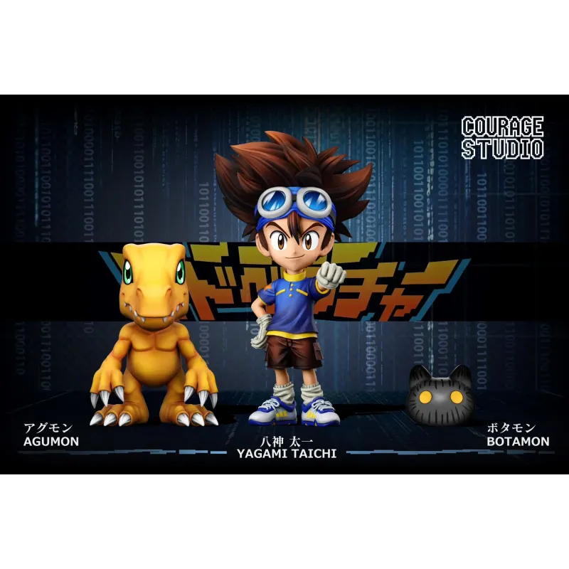 Digimon Yagami Taichi X Agumon Digimon WCF COURAGE Studio