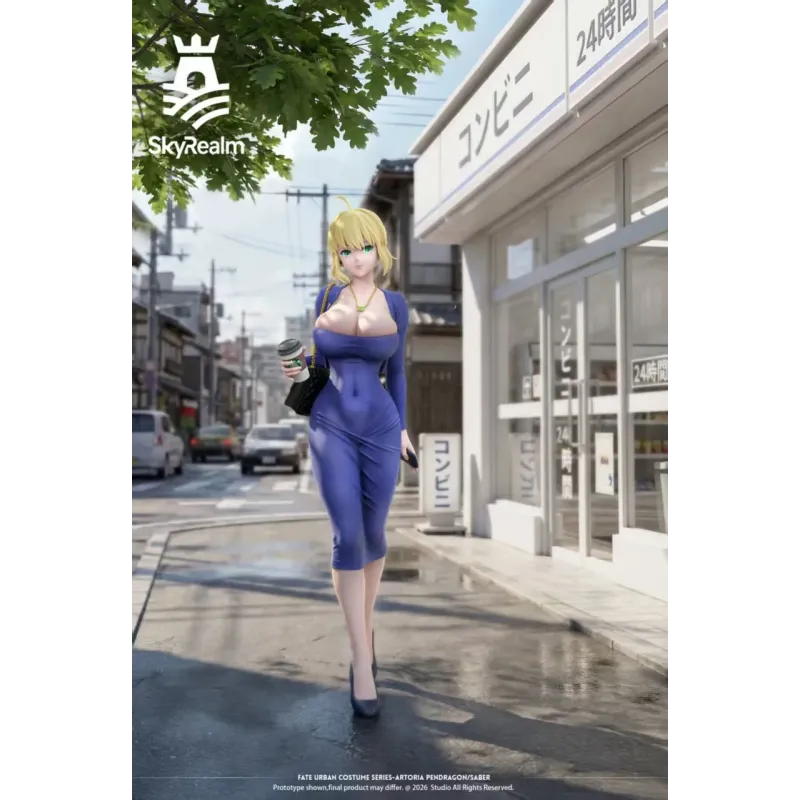 Fate Grand Order  City Girl Saber SkyRealm Studio