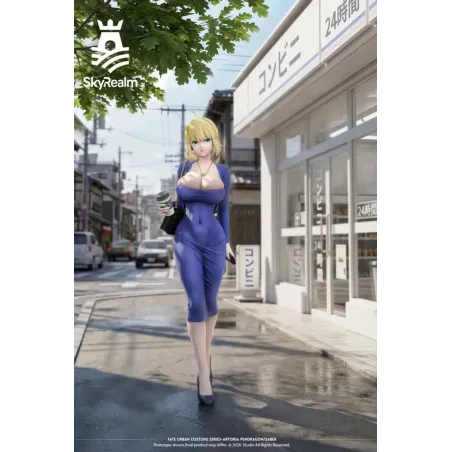 Fate Grand Order City Girl Saber SkyRealm Studio